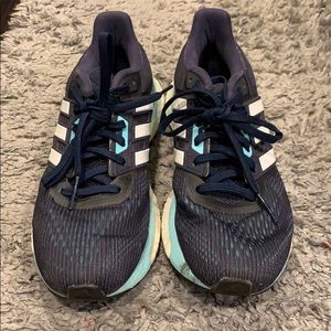 Adidas Supernova Blue Stabilizing shoes NO SOLE